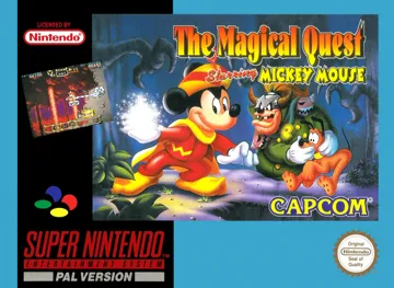 Magical Quest Starring Mickey Mouse, The (USA) box cover front